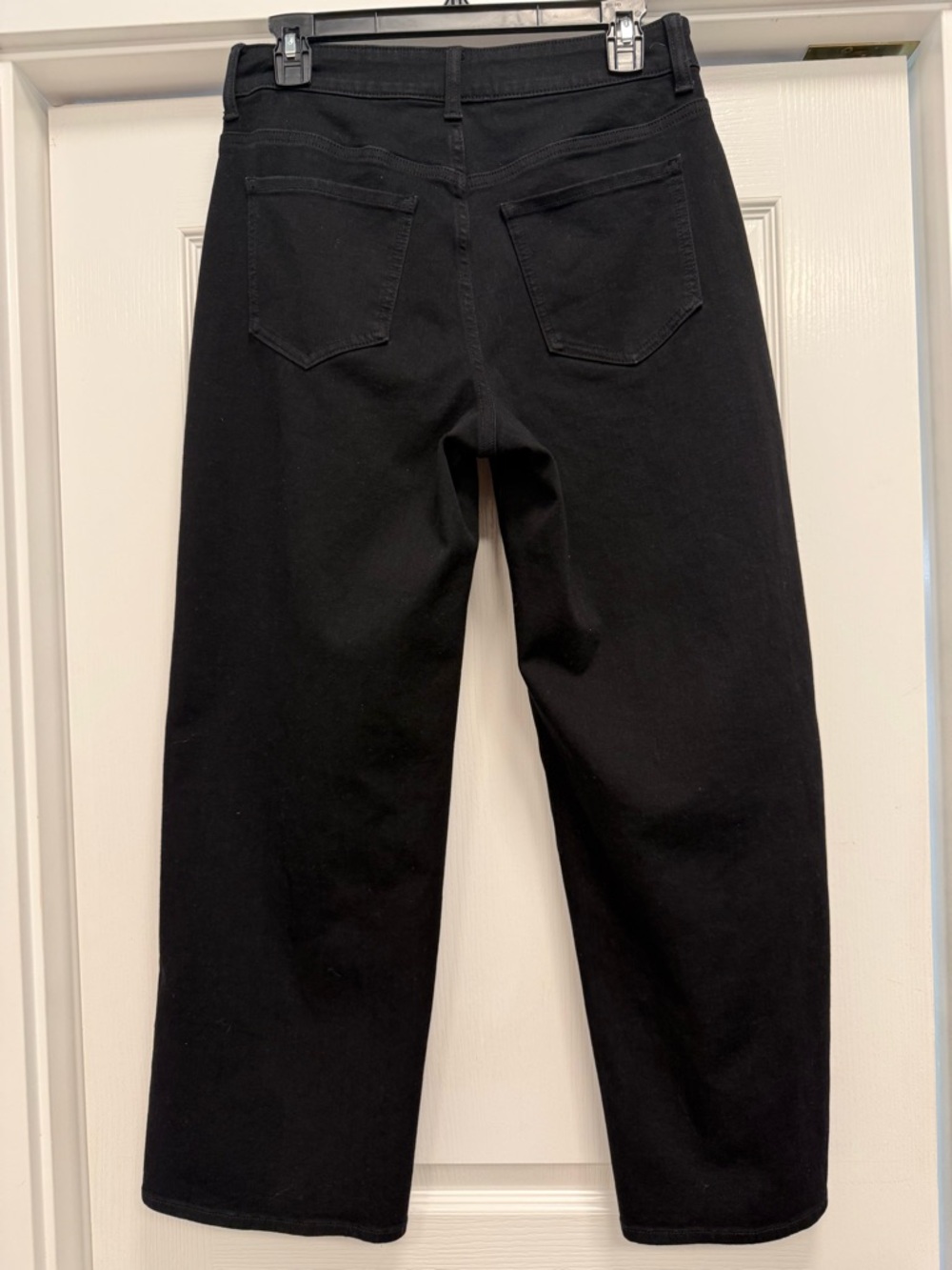 Quince Bella stretch patch pocket wide leg jeans - Picture 4 of 6